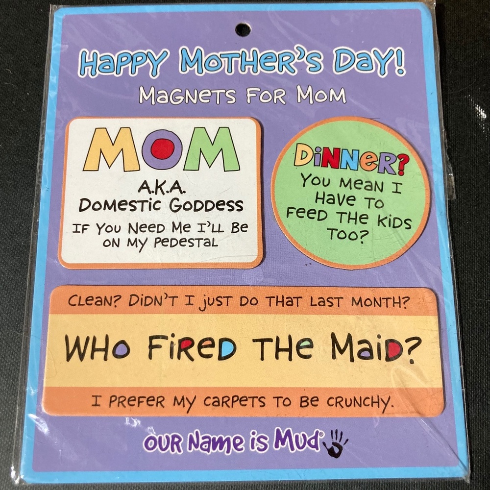 Our Name is Mud Mom Magnets, Mother's Day Magnets